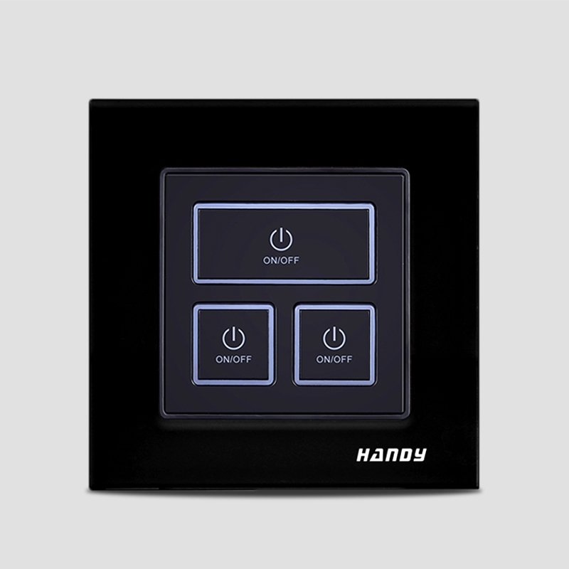 智能按鍵藍牙弱電開關(guān)3路